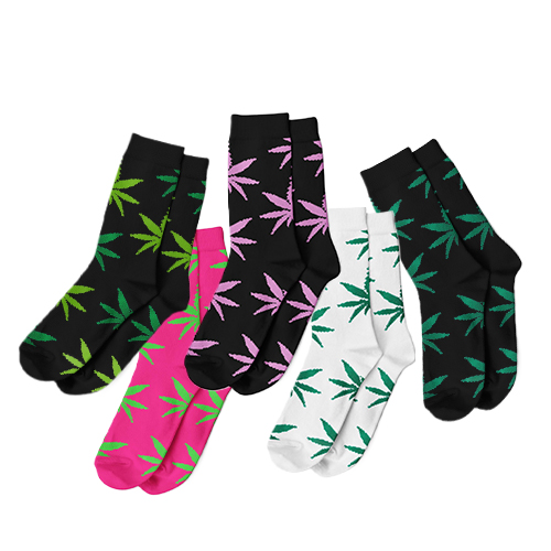 Wholesale Cannabis Themed Socks for Resale