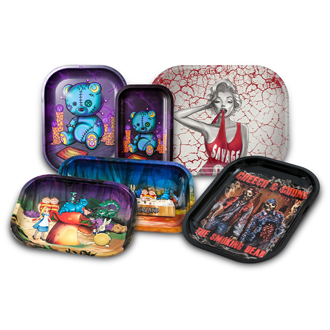 Wholesale V-Syndicate Metal Rolling Trays