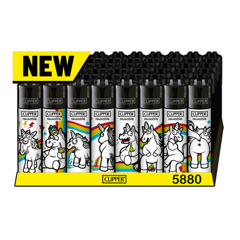 Multi-I Clipper Lighters - Bulk Refillable Supply
