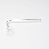 Multi-I 10cm Clear Glass Oil Pipe Wholesale UK & Ireland