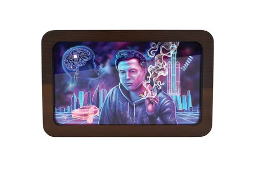 60% DISCOUNT - V Syndicate-3D High Def Wood Tray Medium Space Xhale