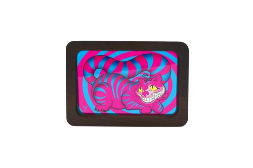 60% DISCOUNT - V Syndicate-3D High Def Wood Tray-Small-Seshigher Cat