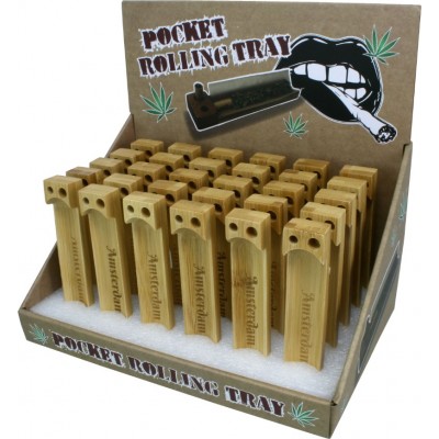 Multi-I RTR7 Wooden Rolling Tray & Storage Box