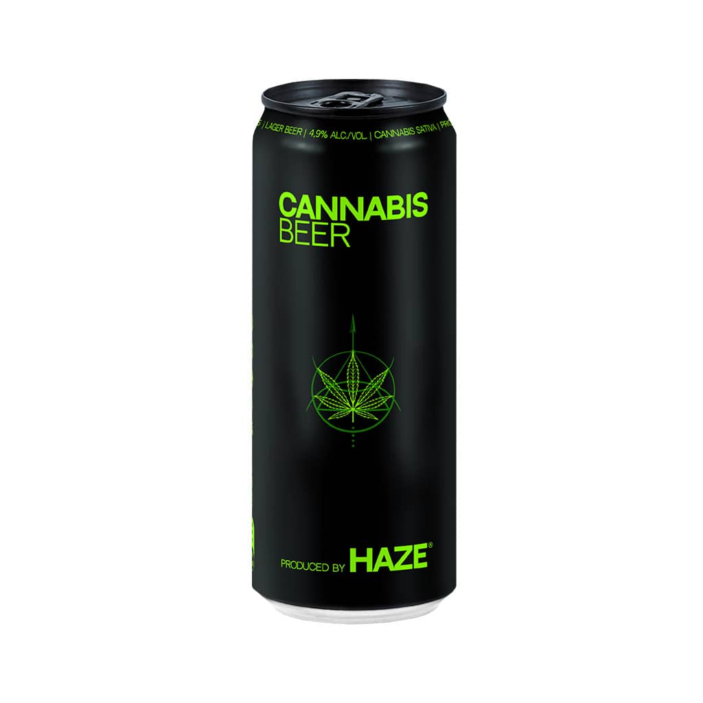 HaZe Cannabis Flavoured Beer - Wholesale 63 Trays (500ml)