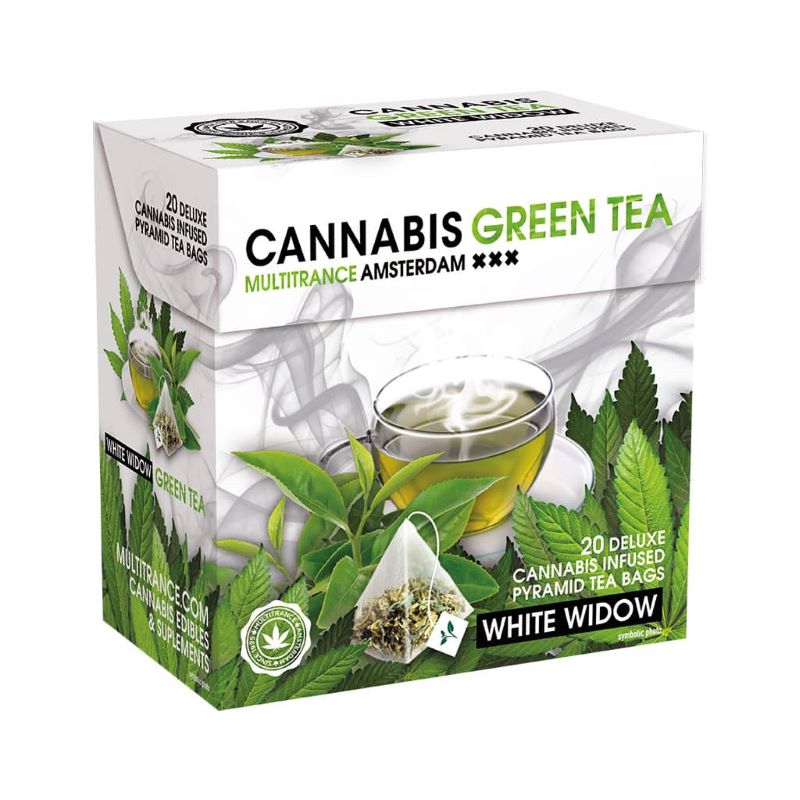 Multi-I Cannabis White Widow Green Tea - 20 Teabags