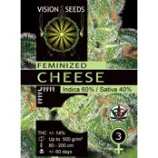 Vision Seeds Cheese Feminized - 3 Seeds (Wholesale)