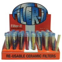 Filter-It Ceramic Filter tips - Display of 48