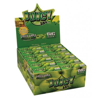 Juicy Jay's Papel de Liar Manzana Verde - Rollo 5m Display