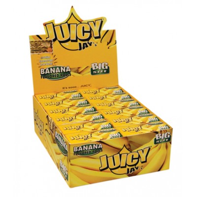 Juicy Jay's Papel de Liar Sabor Plátano en Rollos