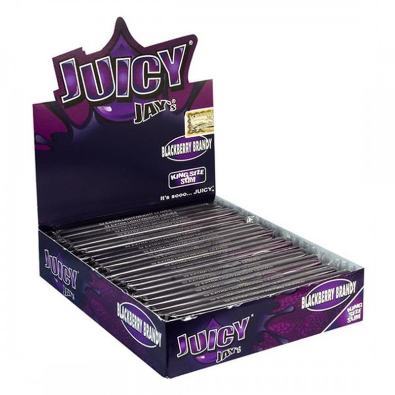 Juicy Jay's Blackberry Brandy King Size Slim