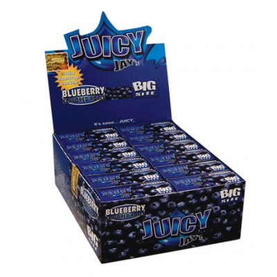 Juicy Jay's Papel de Liar BlueBerry en Rollo Display