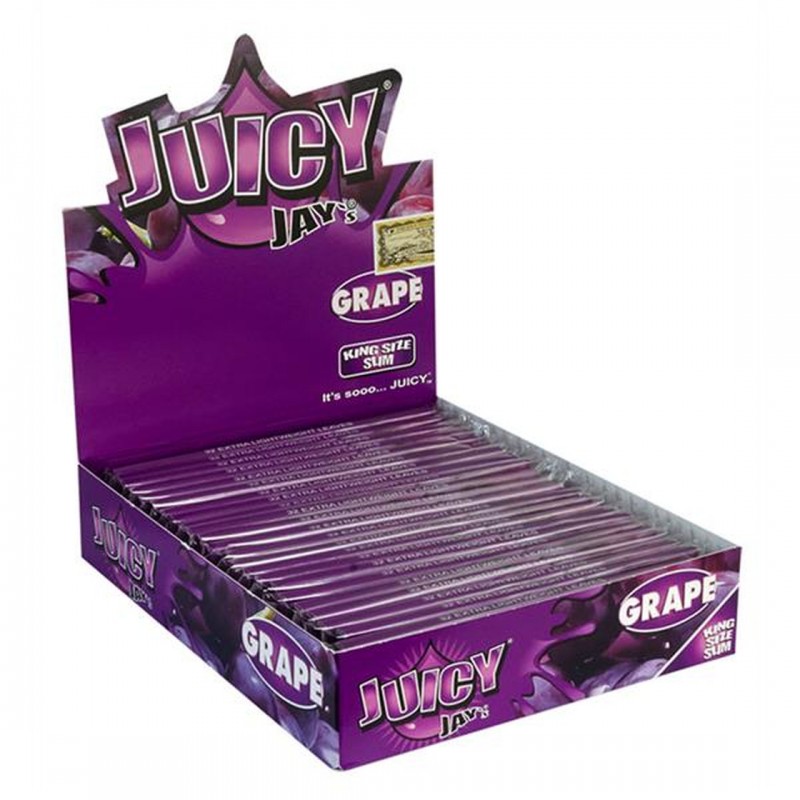 Juicy Jay's Papel de Liar Uva King Size Slim