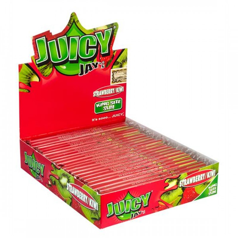 Juicy Jay's Fresa y Kiwi King Size Papel de Liar
