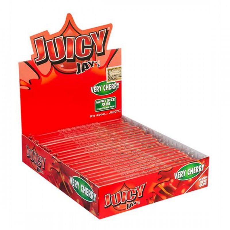 Juicy Jay's Very Cherry King Size Papel de Liar