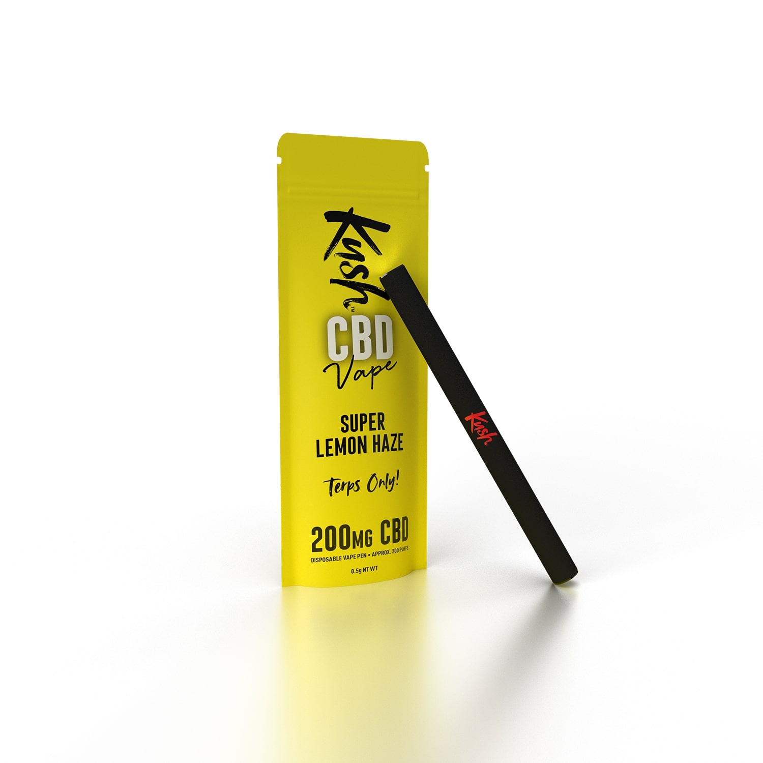Kush Vape Pen - Super Lemon Haze - Display of 10
