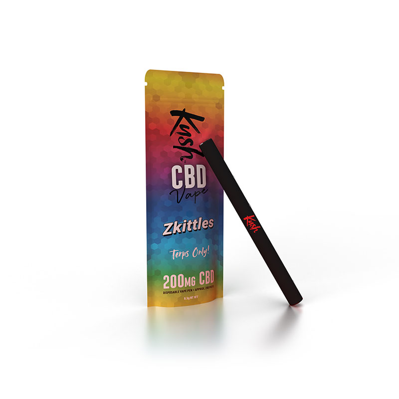Kush Vape Pen - Zkittles - Display of 10