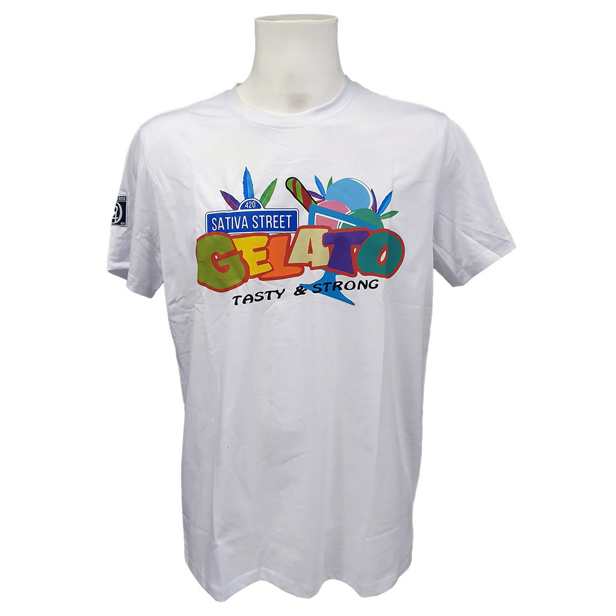 Lauren Rose T-shirt 420 Gelato - White, Size S