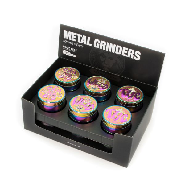 Multi-I GRM16 Round Metal Herb Grinder for Resale
