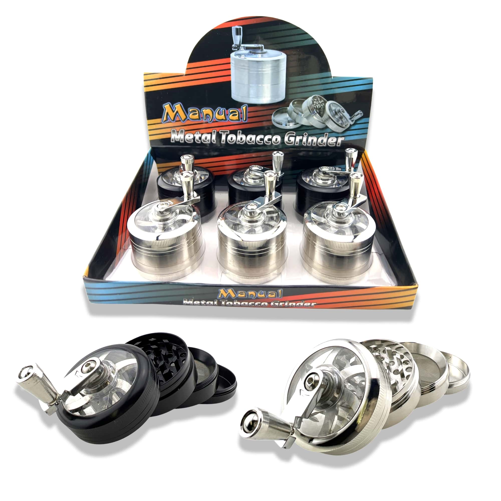 Multi-I MG13 Round Metal Herb Grinder for Resale