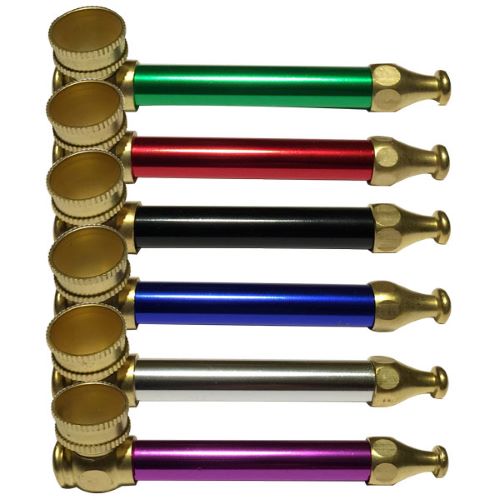 Multi-I Metal Pipes 8.5cm Plain Colours - Display 24
