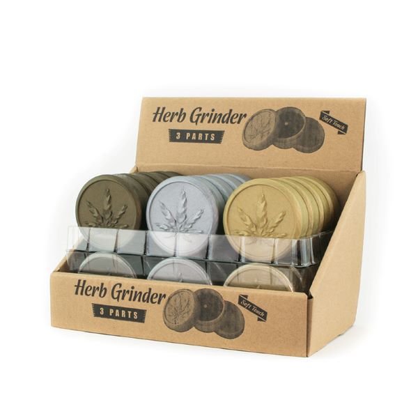 Multi-I GRP71 Round Plastic Herb Grinder Wholesale