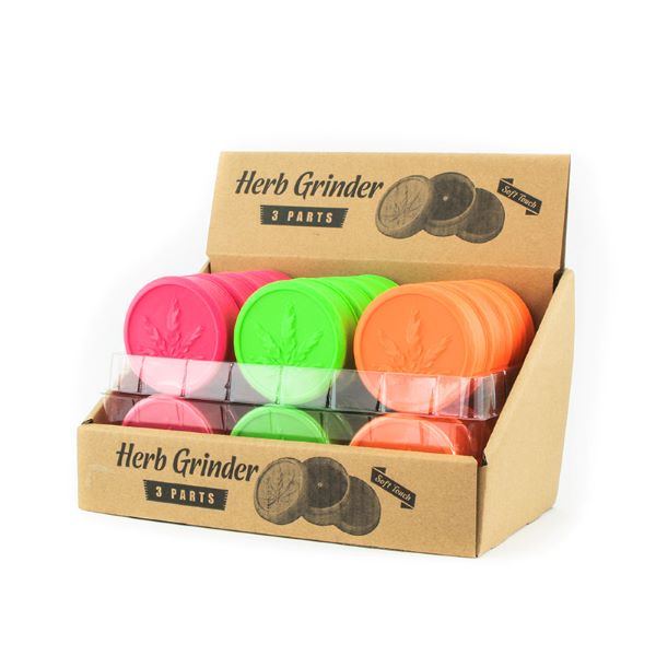 Multi-I GRP72 Round Plastic Herb Grinder Wholesale