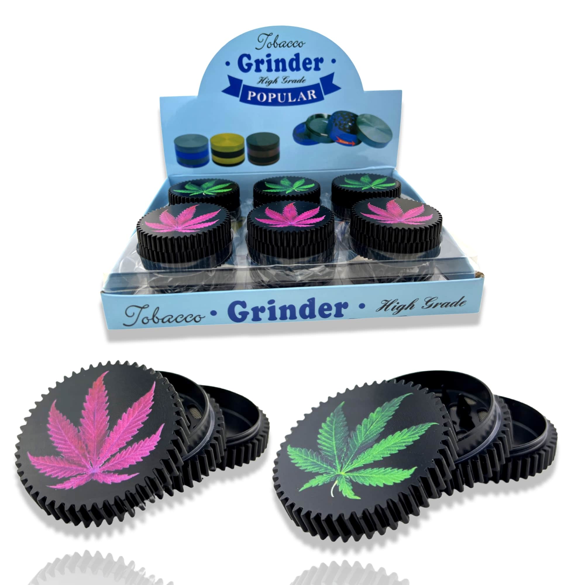 Multi-I MG02B Round Metal Herb Grinder Wholesale