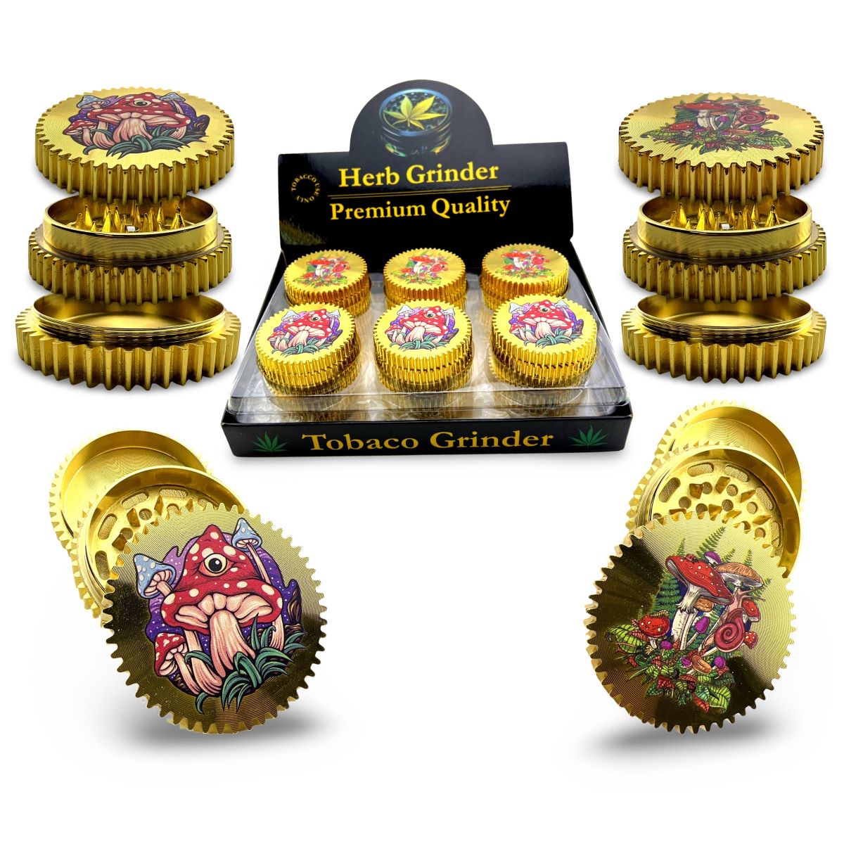 Multi-I MG02G-M Round Metal Grinder for Resale