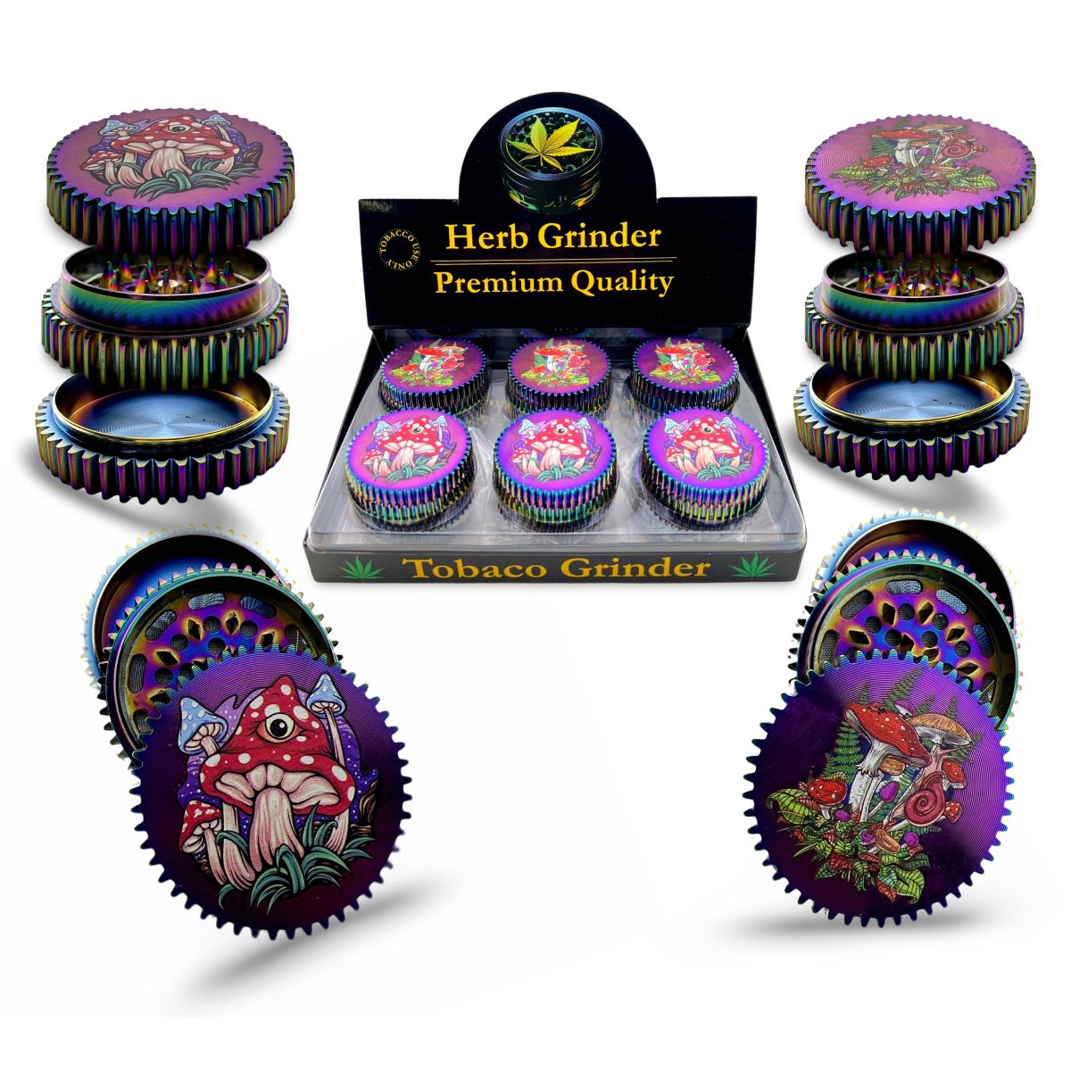 Multi-I MG02IB-M Round Metal Grinder for Resale