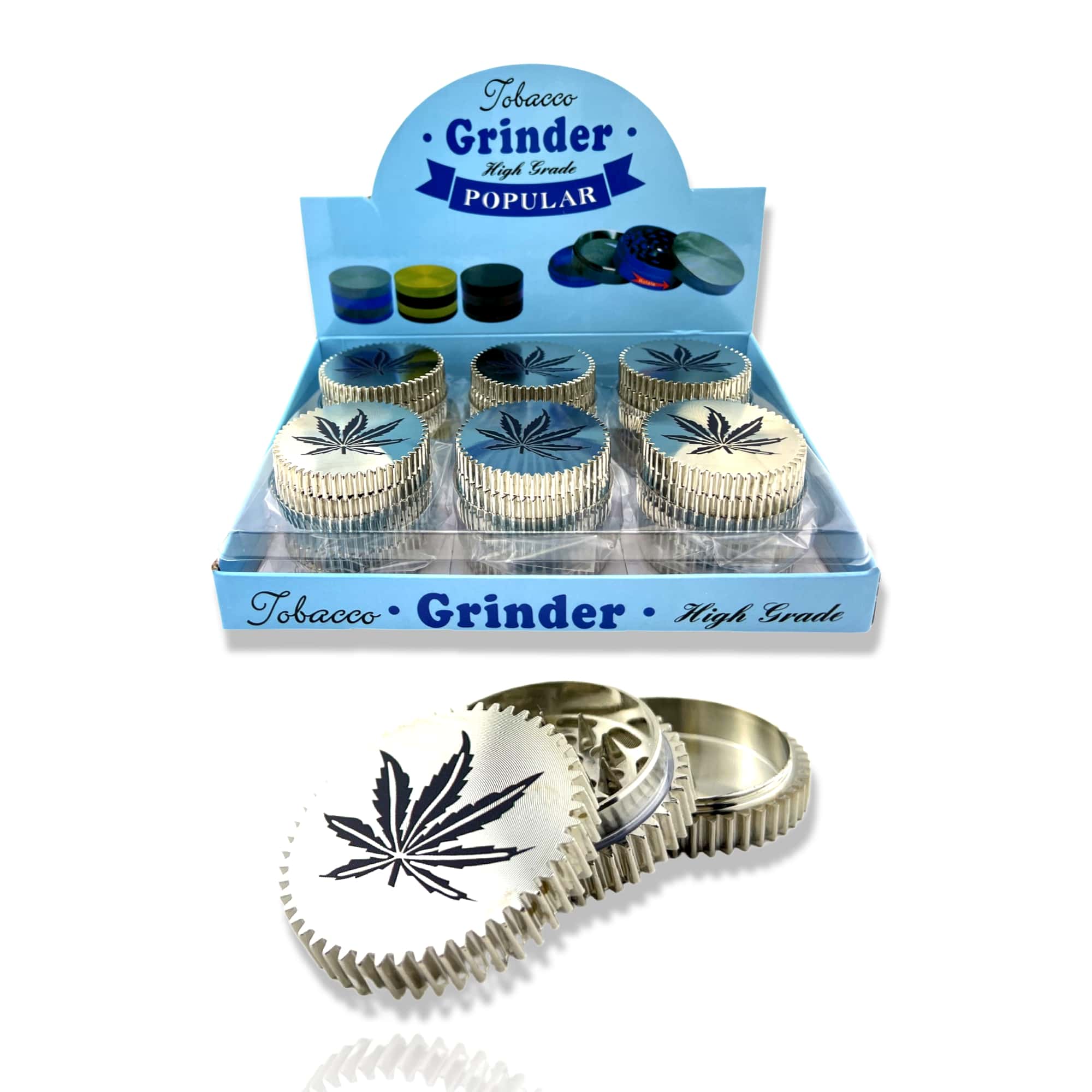 Multi-I MG02 Round Metal Herb Grinder Wholesale
