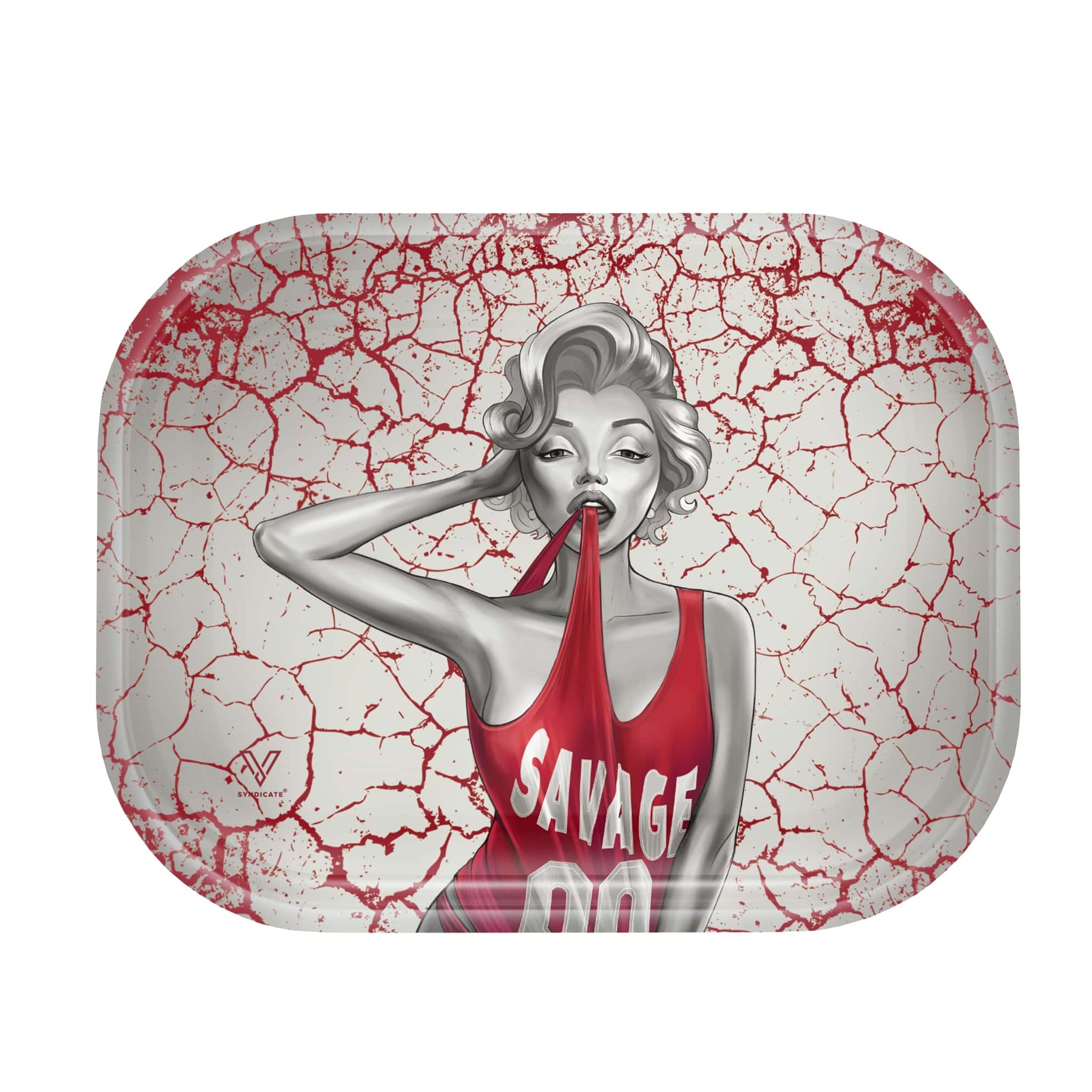 V-Syndicate Dank Diva Rolling Tray 18x14 bl-ingrossa
