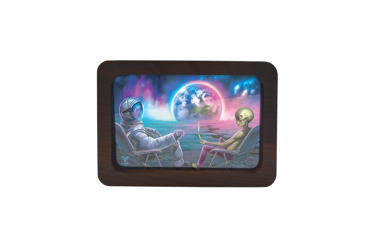 60% DISCOUNT - V Syndicate-3D High Def Wood Tray-Small-Blunt Orbit