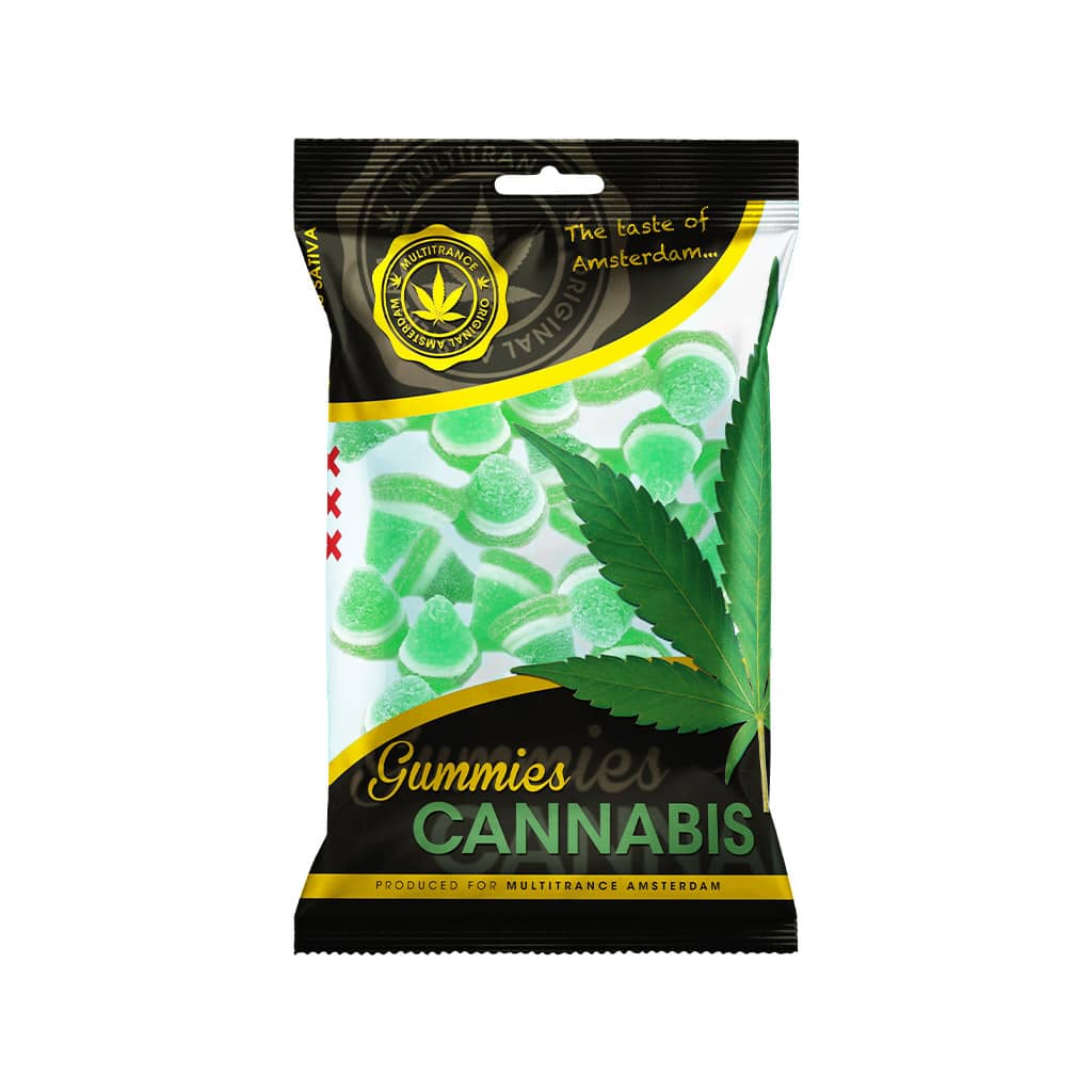 Multi-I Original Amsterdam Cannabis Gummies 100g THC FREE