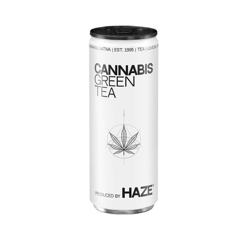 HaZe Cannabis Green Tea - 108 Trays x 24 Cans (250ml)