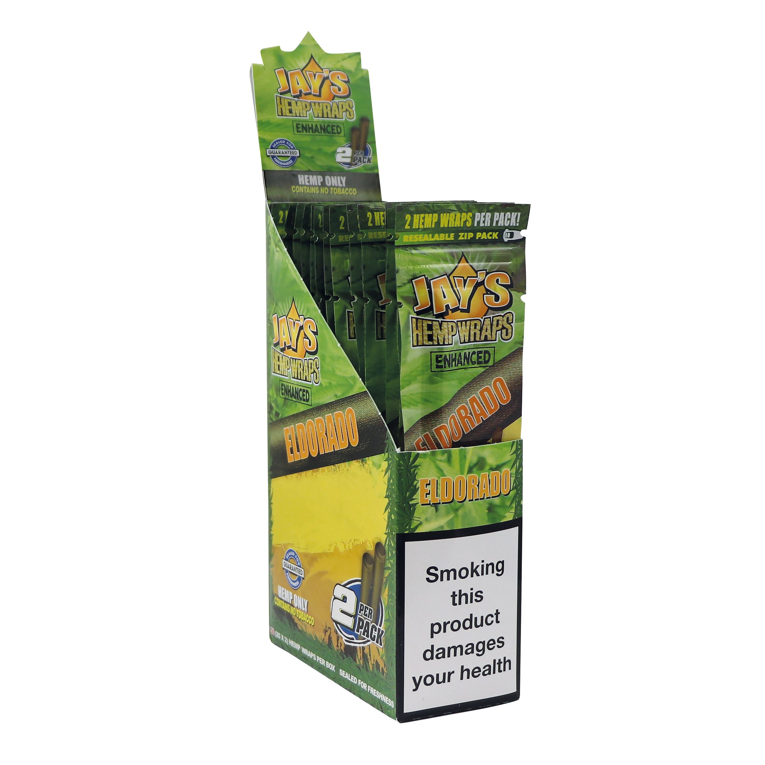Juicy Jay's Hemp Wraps - Eldorado (25 Cajas)