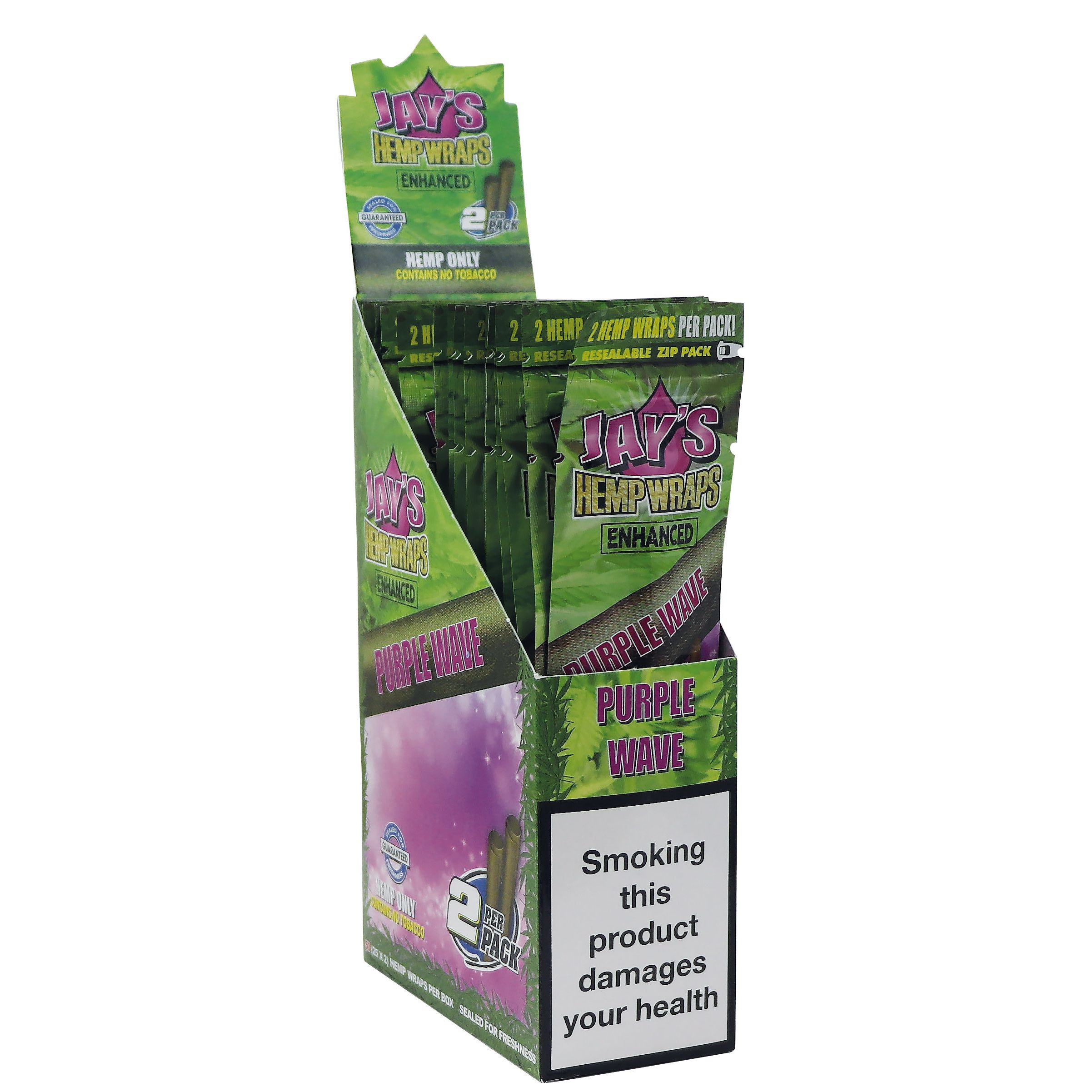 Juicy Jay's Hemp Wraps - Purple Wave (25x2)