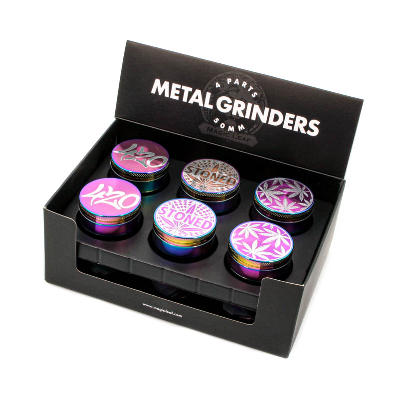 Multi-I GRM23 Round Metal Herb Grinder for Resale