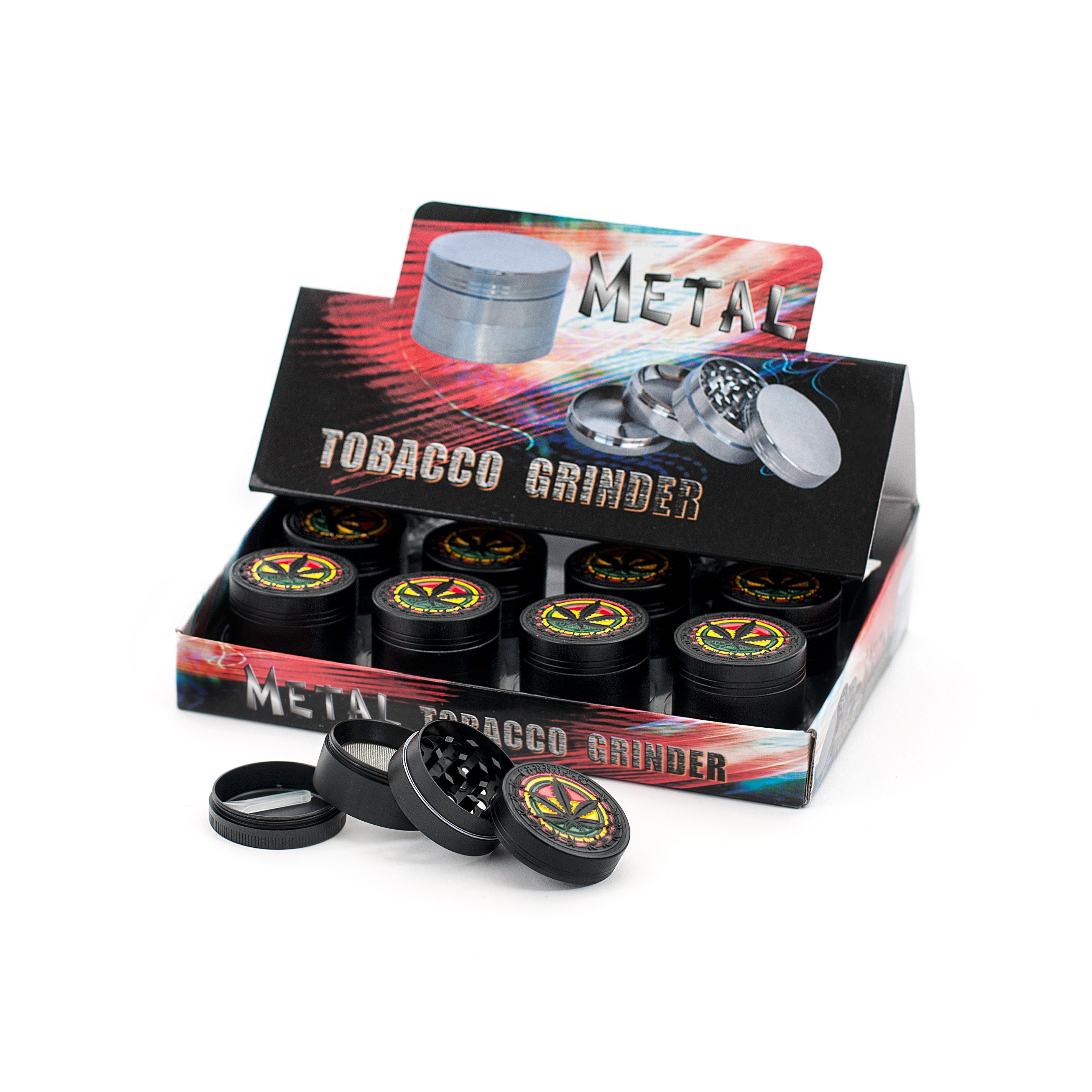 Multi-I MG34B Premium Metal Herb Grinder