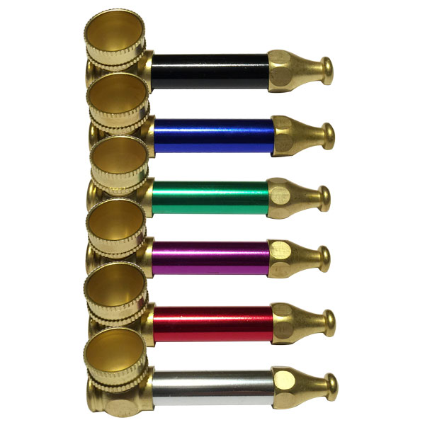 Multi-I Metal Pipes 6.5cm Plain Colours - Display 24
