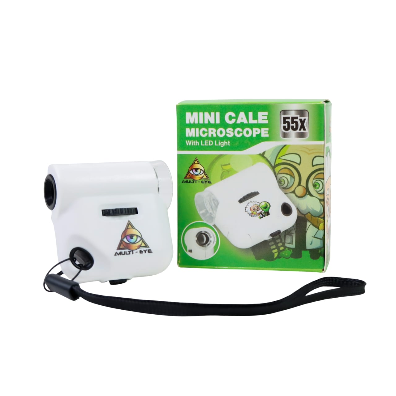 Multi-I Mini Microscope White 55X - Wholesale Display 10x