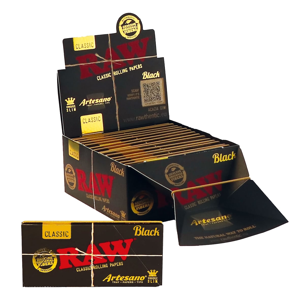 RAW Classic Rolling Papers - Bulk Wholesale UK