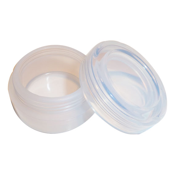 Multi-I 7ml Transparent Silicone Jar for Wax & Oils
