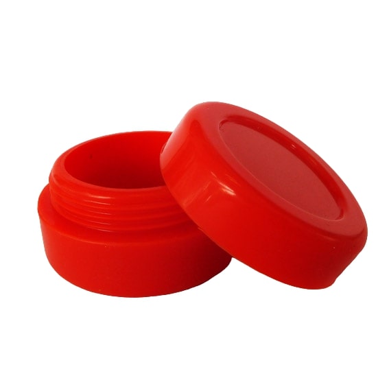 Multi-I Silicone Jar for Wax & Oils - Red 7ml