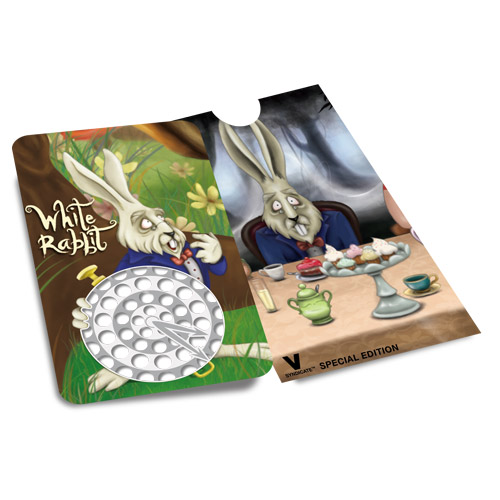 V-Syndicate Grinder Card - White Rabbit 
Dohányőrlő Kártya