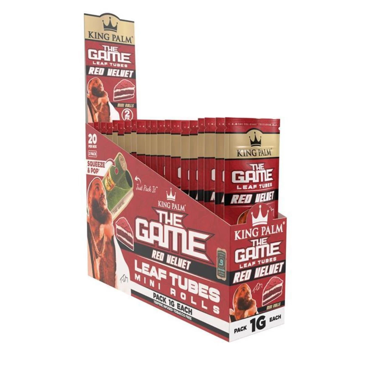 King Palm Mini Pre-Rolled Leaf Cones - Wholesale Pack