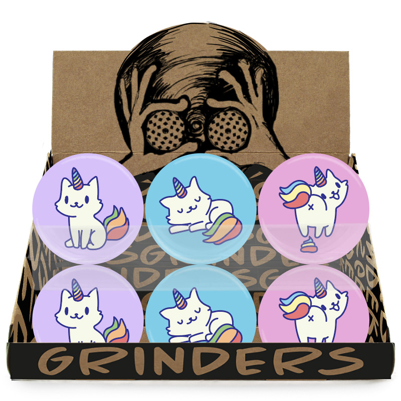 Multi-I Plastic Grinder Kitty Display 24pcs